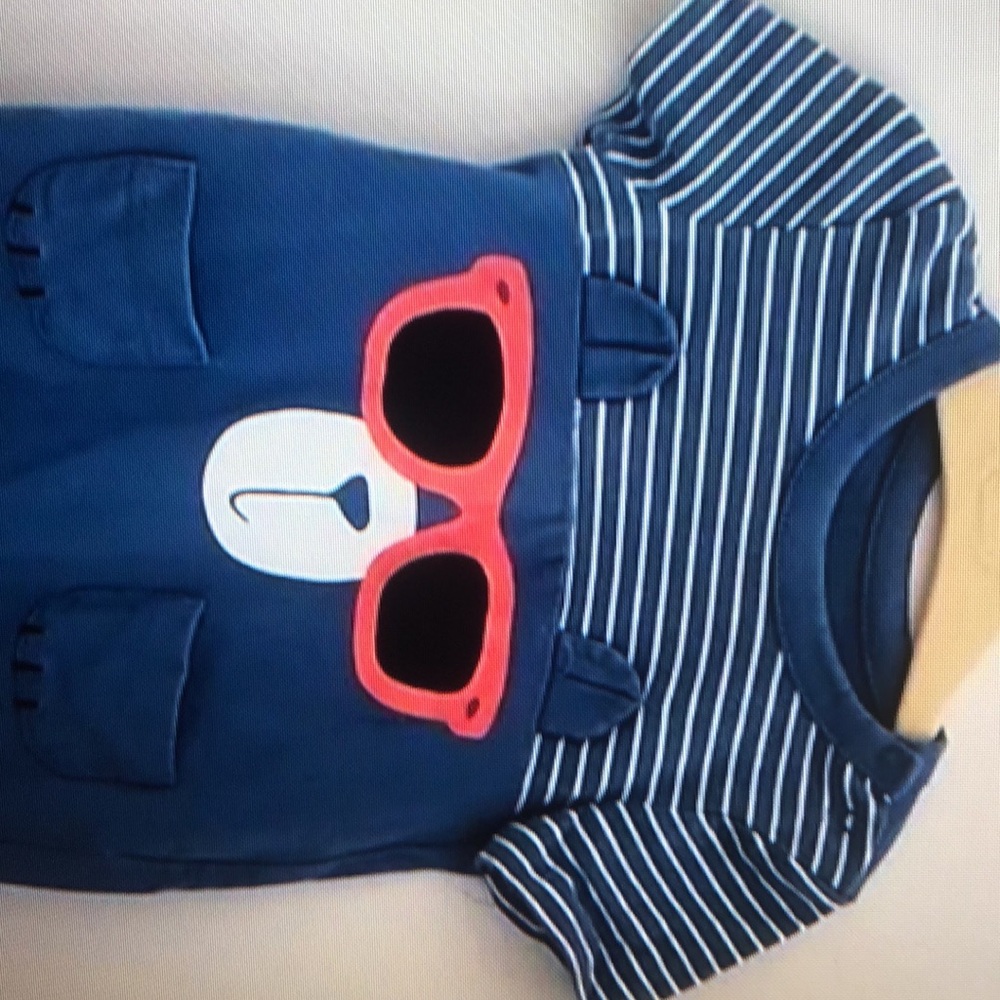 Sunglasses kids romper shortie